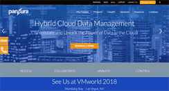 Desktop Screenshot of panzura.com